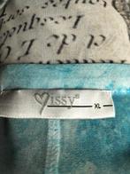 Tuniek creme/ blauw Missy mt XL transparant Vaste prijs, Blauw, Maat 46/48 (XL) of groter, Missy, Ophalen of Verzenden
