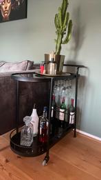 Bar trolley, Ophalen, Zo goed als nieuw, 25 tot 50 cm, 50 tot 100 cm