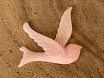 Cabochon vogel roze, Ophalen of Verzenden, Zo goed als nieuw, Kraal