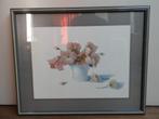 Prent bloemstilleven - H. Walter Lack, Minder dan 50 cm, Gebruikt, 50 tot 75 cm, Overige typen