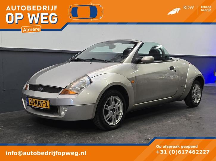 Ford Streetka 1.6 | Nw APK-Airco-Stoelverw.-Inruilkoopje!, Auto's, Ford, Bedrijf, Lease, Ka, ABS, Airbags, Alarm, Centrale vergrendeling