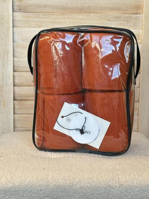 Bandages velvet Kentucky, Dieren en Toebehoren, Paarden en Pony's | Beschermers, Zo goed als nieuw, Rijden, Verzenden