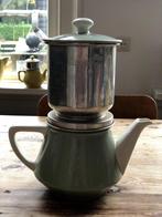 Vintage koffiepot met filter, Antiek en Kunst, Verzenden