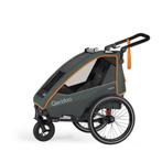 Qeridoo Fahrradanhänger Lynix 2, Ophalen, Opvouwbaar, 80 kg of meer, Nieuw