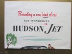 1953 HUDSON JET grote brochure, Engels, Ophalen of Verzenden, Zo goed als nieuw, Overige merken