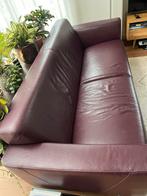 Gratis kunstleren bank 3 zits, Huis en Inrichting, Ophalen, Gebruikt, Driepersoons, 75 tot 100 cm