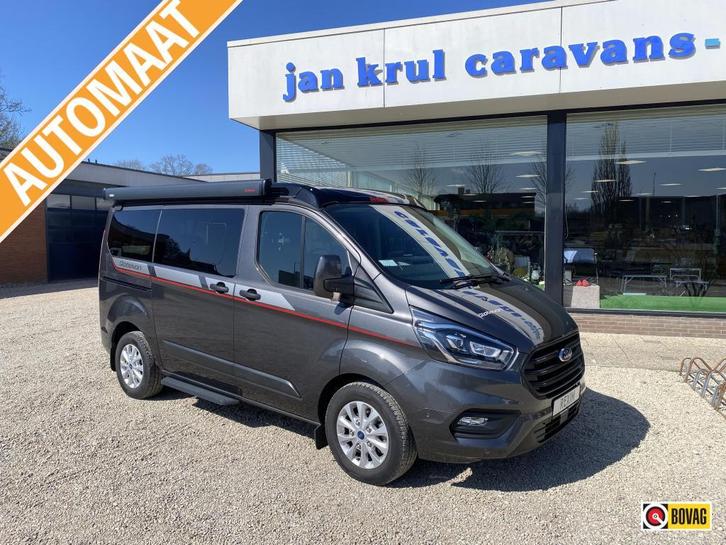 Dethleffs Globevan Kies uitvoering Camp Two automaat, Caravans en Kamperen, Campers, Bedrijf, tot en met 4, Buscamper of Camperbus