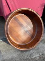 Houten Schaal - Digsmed Denmark vintage, Gebruikt, Schaal, Rond, Ophalen of Verzenden