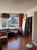 Elegante booglamp met antraciet kap, Ophalen, Gebruikt, Metaal, 150 tot 200 cm