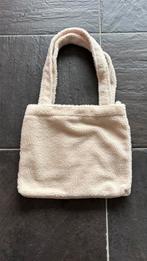 Nieuwe Teddy shopper met ritssluiting., Verzenden, Nieuw, Wit, Schoudertasje
