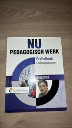 Pedagogisch werk profielboek onderwijsassistent, Ophalen of Verzenden, Zo goed als nieuw, Noordhoff Uitgevers, Alpha