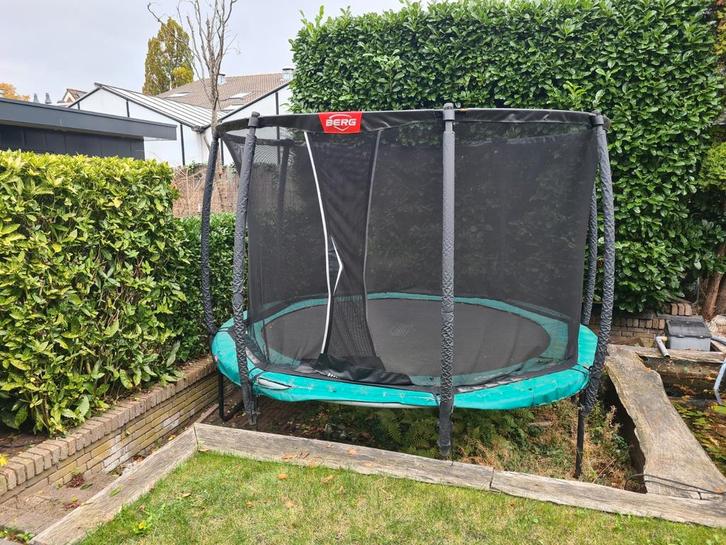 berg champion 330, Kinderen en Baby's, Speelgoed | Buiten | Trampolines, Gebruikt, Ophalen