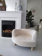 Gebroken wit/ecru Hondenbankje, Ophalen, Zo goed als nieuw, Stof