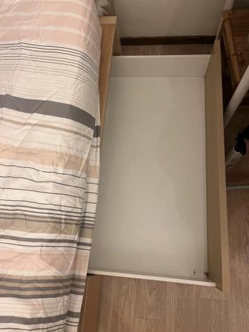 Ikea Malm eenpersoonsbed met lades - afbeelding 3