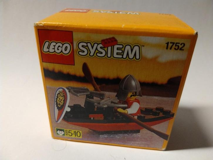UNIEK: LEGO Boat with Armor 1752 (1990) - MISB / Nieuw in Ge, Kinderen en Baby's, Speelgoed | Duplo en Lego, Nieuw, Lego, Complete set