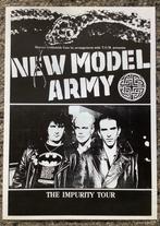 Originele jaren ‘90 poster NEW MODEL ARMY afm 88 bij 63 cm, Ophalen of Verzenden, Zo goed als nieuw