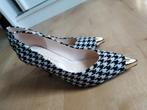 Pumps zwart wit geruit, Pumps, Zwart, Ophalen of Verzenden, Zo goed als nieuw