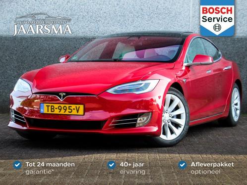 Tesla Model S 100D Enhanced Autopilot | Panoramadak | Carbon, Auto's, Tesla, Bedrijf, Te koop, Model S, 4x4, ABS, Achteruitrijcamera