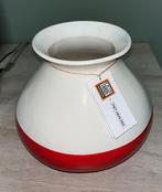 NIEUW! By Piet Hein Eek vaas, rood/wit, Ophalen of Verzenden, Nieuw, Overige onderwerpen