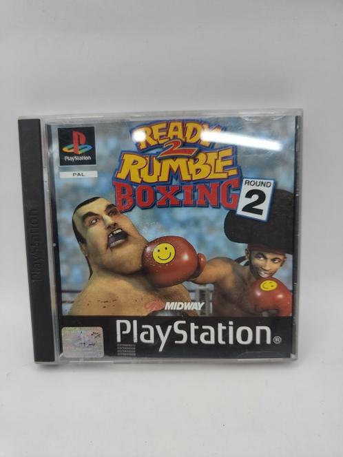 Ready 2 Rumble boxing round 2 PS1, Spelcomputers en Games, Games | Sony PlayStation 1, Zo goed als nieuw, Racen en Vliegen, 1 speler