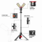 LED WERKLAMP | OP STATIEF | 2*50W | CCT SWITCH, Doe-het-zelf en Verbouw, Bouwverlichting, Nieuw, Lamp, Verzenden