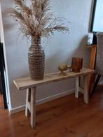Vintage landelijk bankje van gerecycled hout nieuw!, Huis en Inrichting, Ophalen, Nieuw, Hout