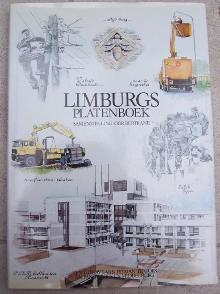 Limburgs platenboek - samenstelling Cor Bertrand - hc/so, Boeken, Overige Boeken, Zo goed als nieuw, Ophalen of Verzenden