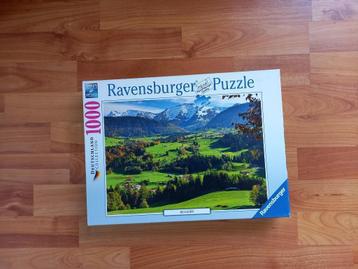 Ravensburger puzzel Allgau 1000 stukjes beschikbaar voor biedingen