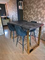 Richmond bar met 5 krukken, Ophalen