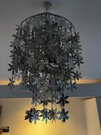 Zilverkleurige hanglamp, Huis en Inrichting, Lampen | Hanglampen, Kunststof, Gebruikt, Ophalen of Verzenden, Minder dan 50 cm
