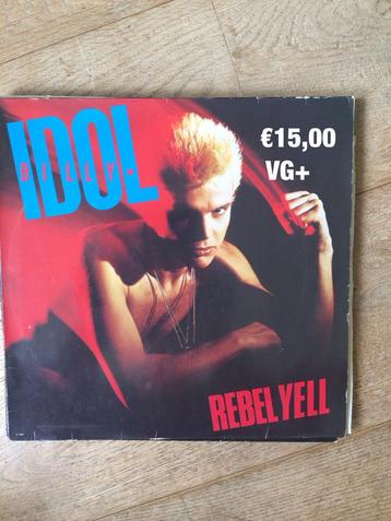 Billy Idol- rebel yell beschikbaar voor biedingen