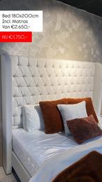 Showroom boxspring 180x200, Ophalen, Tweepersoons, Zo goed als nieuw, 180 cm