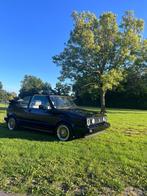 Volkswagen Golf 1.6 Cabriolet 53KW K6 1998 (NL) 1988 origine, Auto's, Voorwielaandrijving, Beige, 4 cilinders, Zwart