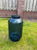 Blauw lantaarn 40 cm hoog, Tuin en Terras, Tuinvazen, Ophalen, Gebruikt