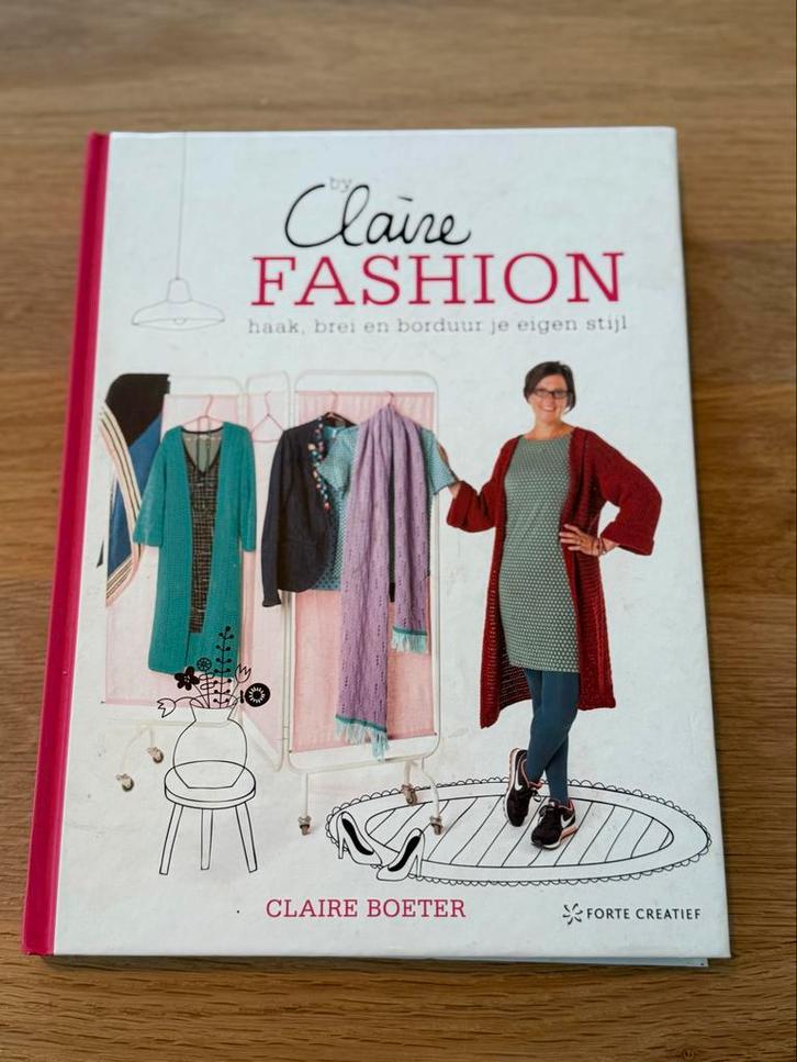Claire Boeter Fashion - Haken, Vesten, Nieuwstaat, Boeken, Hobby en Vrije tijd, Nieuw, Breien en Haken, Ophalen of Verzenden