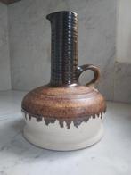 vaas met oor bruin ecru Steuler Keramik West Germany, Ophalen of Verzenden