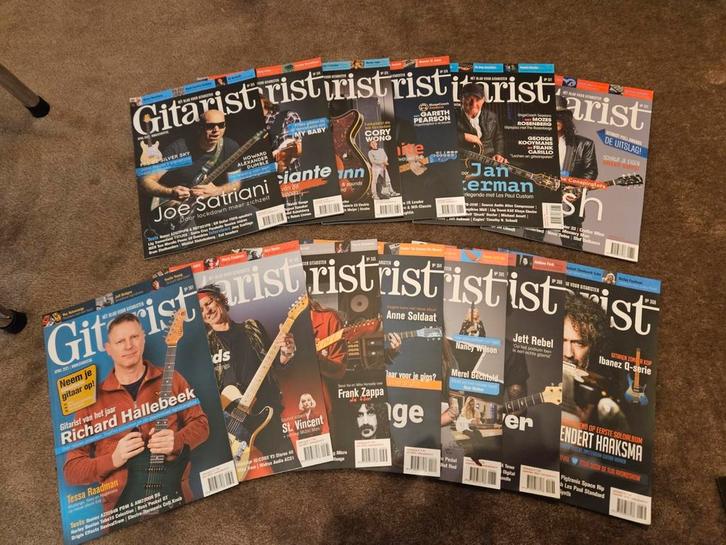 Gitarist magazine 13x, Boeken, Tijdschriften en Kranten, Zo goed als nieuw, Ophalen of Verzenden