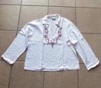 SPNX tuniek dames blouse wit rood borduursel maat M, Maat 38/40 (M), Wit, Ophalen of Verzenden, SPNX