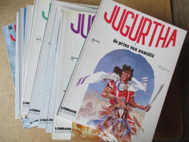 adv7616 jugurtha, Boeken, Stripboeken, Gelezen, Ophalen