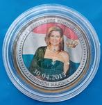 2 EURO NEDERLAND KONINGIN MAXIMA GEKLEURD, Postzegels en Munten, Munten | Nederland, Euro's, Koningin Beatrix, Losse munt, Verzenden