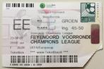 Entreekaart Feyenoord-Sturm Graz  Champions League 2000, Gebruikt, Ophalen of Verzenden, Feyenoord