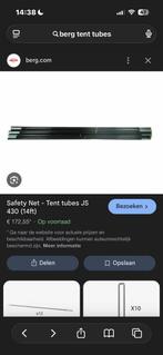 Berg Safety Net - Tent tubes JS 430 (14ft), Kinderen en Baby's, Speelgoed | Buiten | Trampolines, Ophalen of Verzenden, Zo goed als nieuw