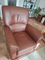 Relax fauteuil. Cognac kleur., Huis en Inrichting, Fauteuils, Ophalen of Verzenden, Gebruikt, 75 tot 100 cm, 50 tot 75 cm