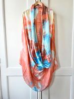 Culture colsjaal Joan Scarf oranje/blauw, One Size - NP29,95, Ophalen of Verzenden, Nieuw, Sjaal