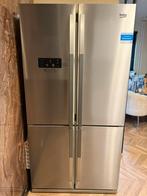 Beko Amerikaanse koelkast digitaal - Roestvrijstaal, Witgoed en Apparatuur, Koelkasten en IJskasten, Ophalen, Zonder vriesvak