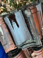 Bruinrode de valk glazuurde dakpannen +/- 1000 stuks, Doe-het-zelf en Verbouw, Dakpannen en Dakbedekking, Ophalen, Gebruikt, Steen of Klei