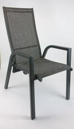 Mooie aluminium verstelbare stoel voor binnen of buiten, Nieuw, Vijf, Zes of meer stoelen, Grijs, Metaal