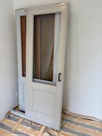 Klassieke houten deuren: ensuite, paneeldeuren & buitendeur, Doe-het-zelf en Verbouw, Ophalen, Gebruikt, 80 tot 100 cm, 215 cm of meer