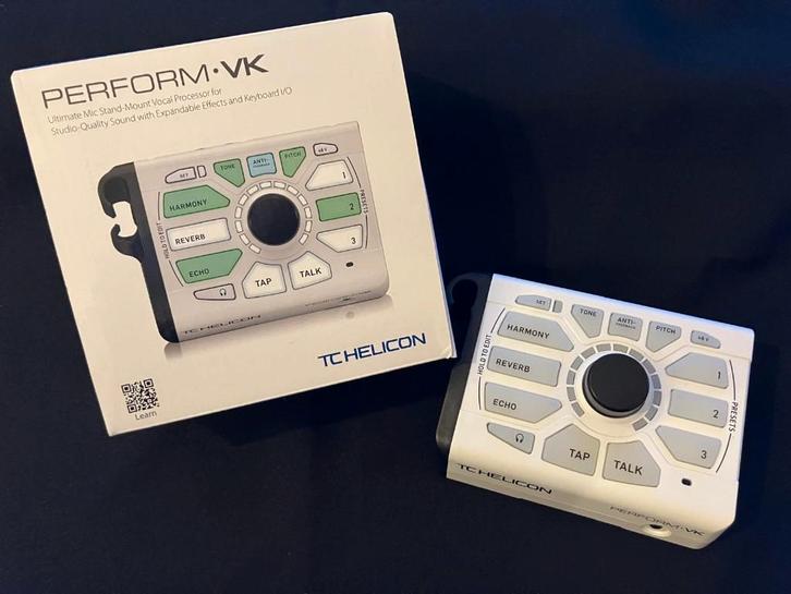 Vocale effectprocessor TC-Helicon Perform-VK, Muziek en Instrumenten, Effecten, Zo goed als nieuw, Reverb, Overige typen, Multi-effect