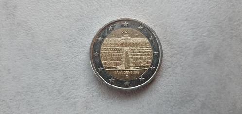 2 Euro munten - 2020 €2 munt Duitsland Brandenburg, Postzegels en Munten, Munten | Europa | Euromunten, Losse munt, 2 euro, Duitsland